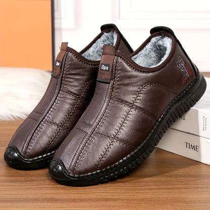 Eldric Herren Winterschuhe Warm Gefüttert