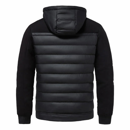 Eveloria Herren Winterjacke Kapuze
