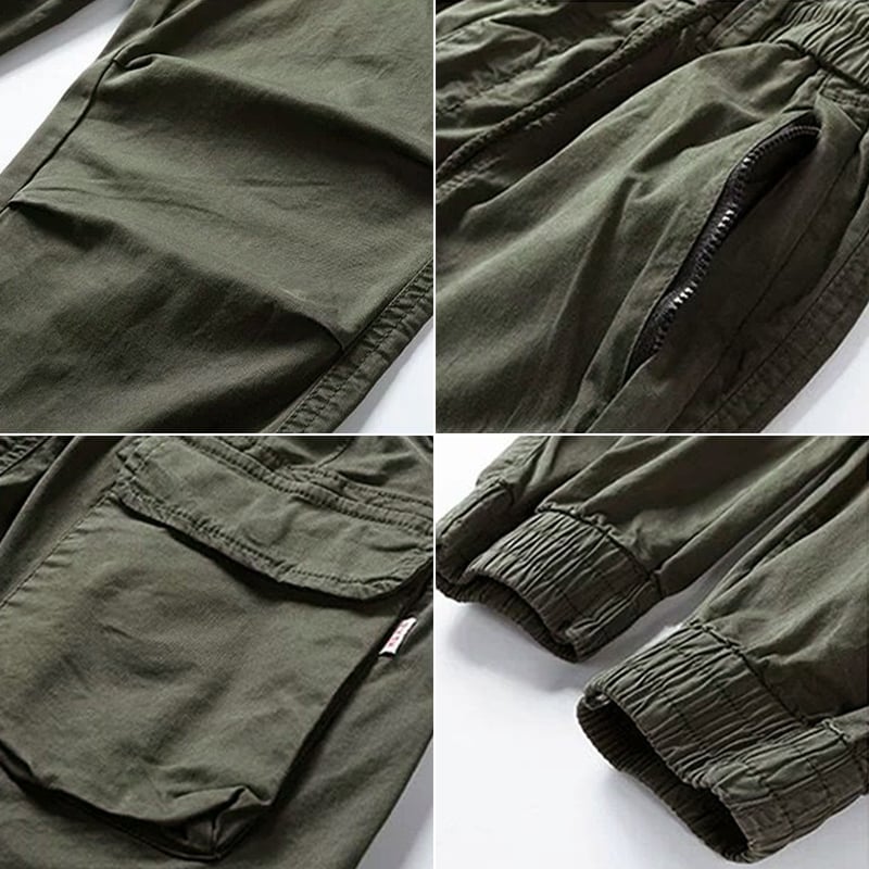 Eveloria Damen Stretch Cargo-Hose Mit Taschen