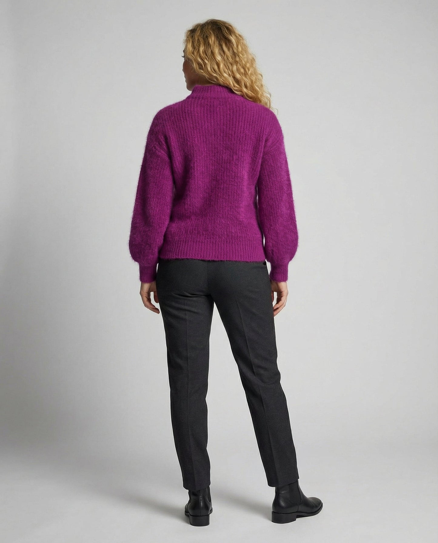 Damen Angora Pullover Vintage Look