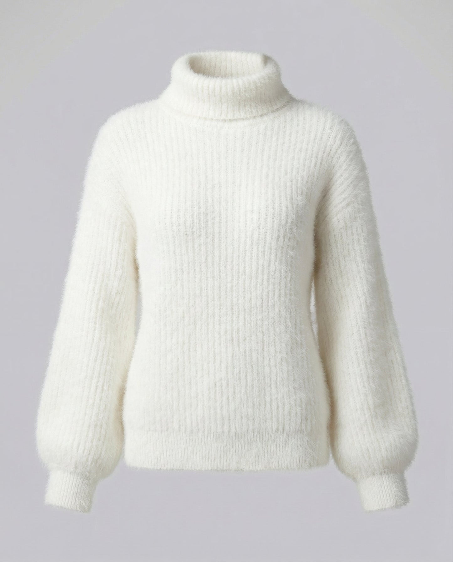 Damen Angora Pullover Vintage Look