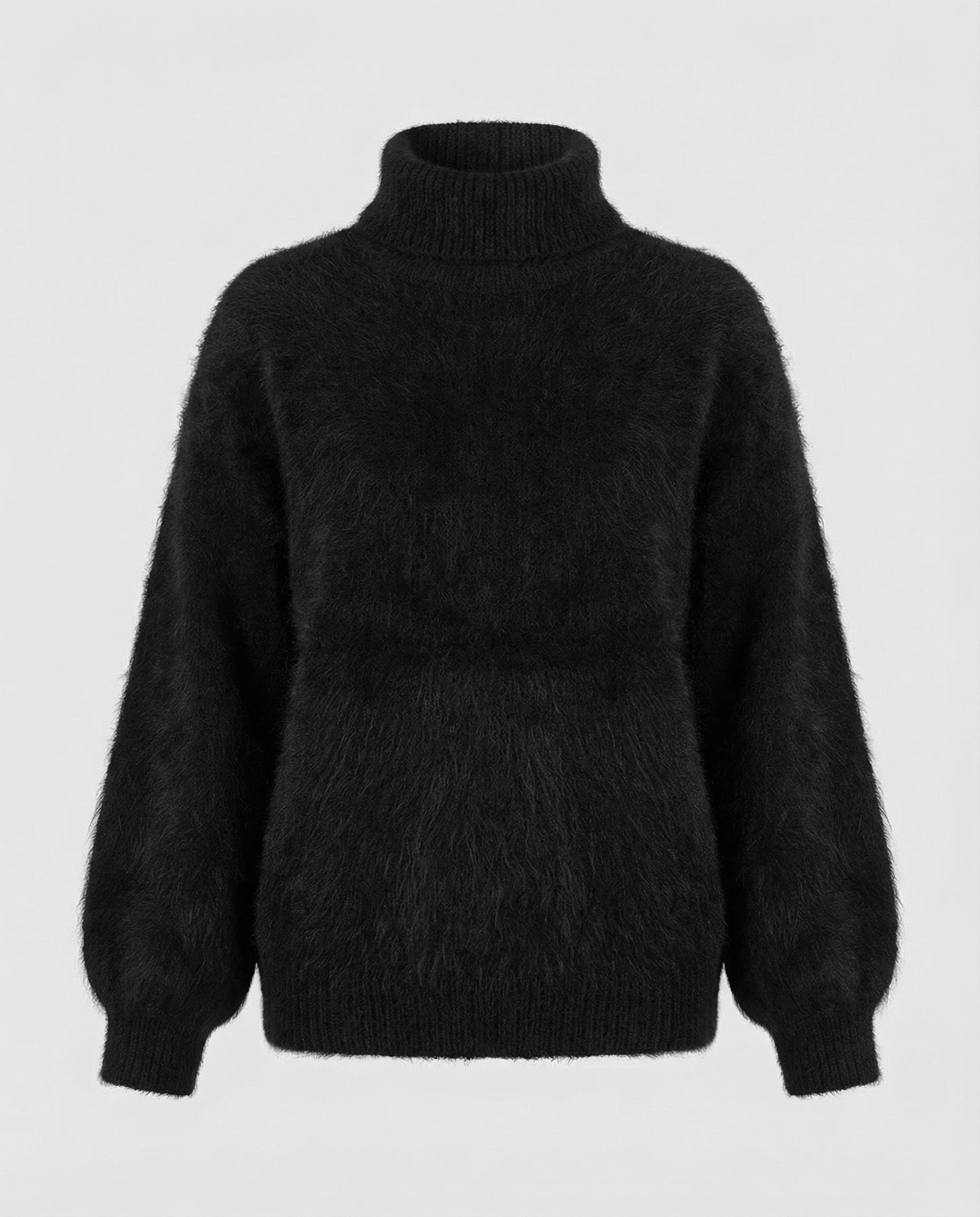 Damen Angora Pullover Vintage Look