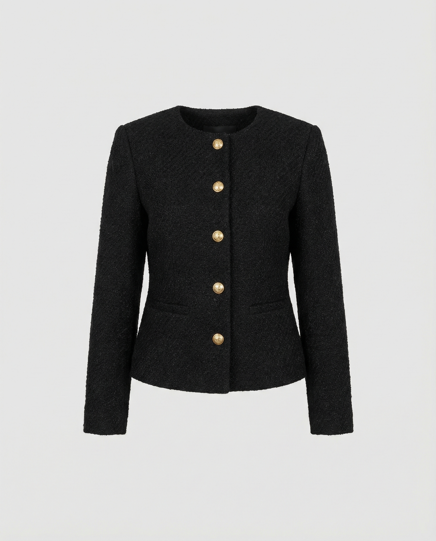 Elegante Damenjacke Einreihig Schlicht