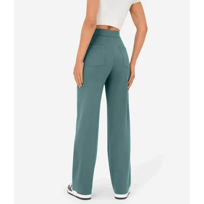Elastische Damenhoose Hohe Taille Stretch
