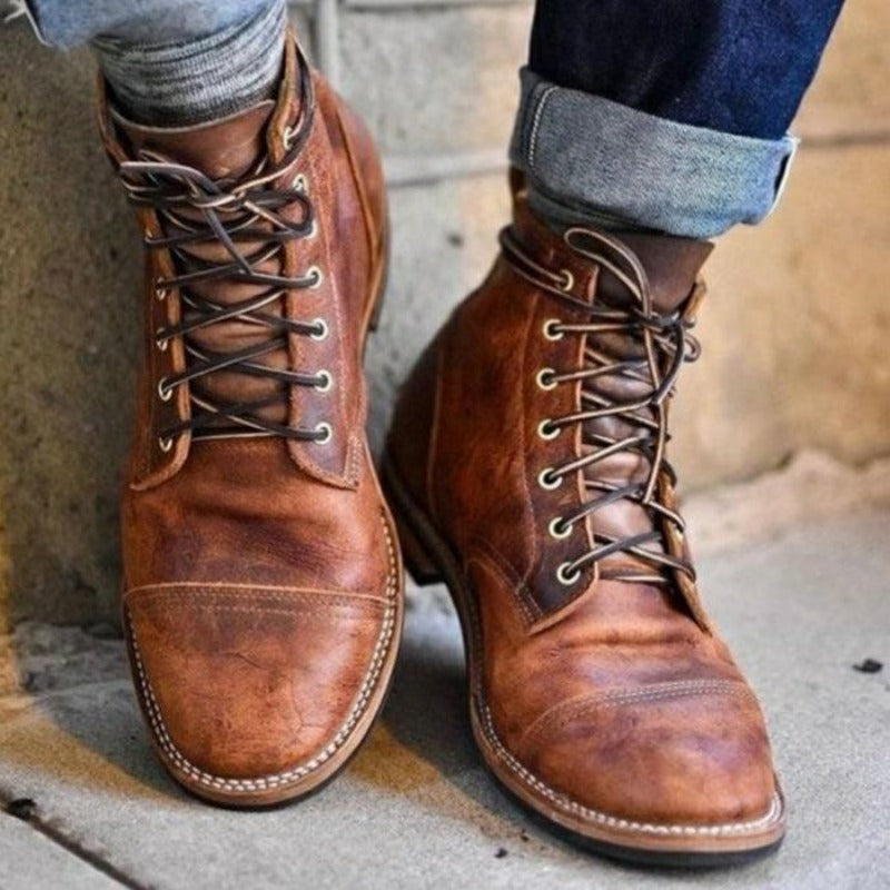 Herren Stiefel Klassisch Bequem - Eveloria