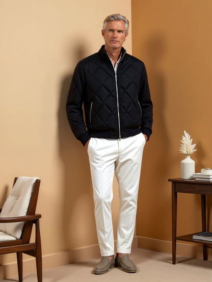 Alessandro Herren Steppjacke Klassisch