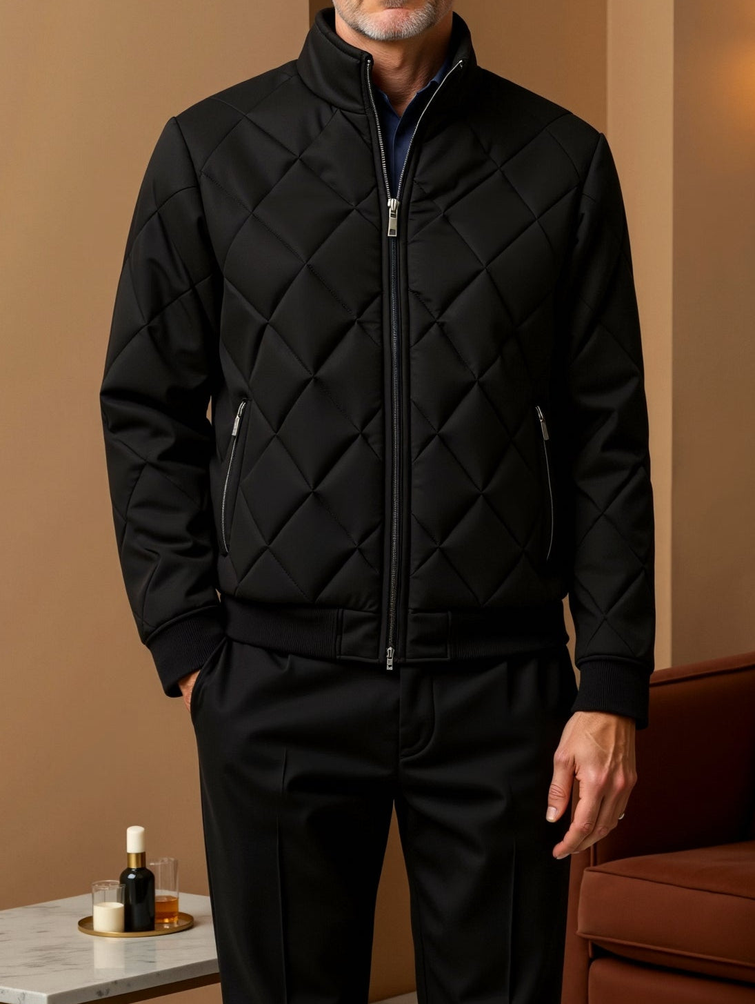 Alessandro Herren Steppjacke Klassisch