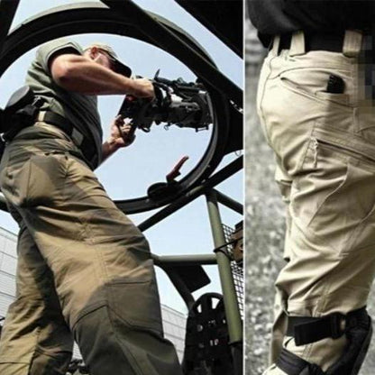 Arbeitshosen – wasserdichte Cargohosen mit geradem Bein für Herren-Chaps Herrenmode