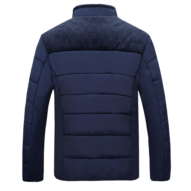 Damen Steppjacke Plüschgefüttert Stehkragen Reguläre Passform