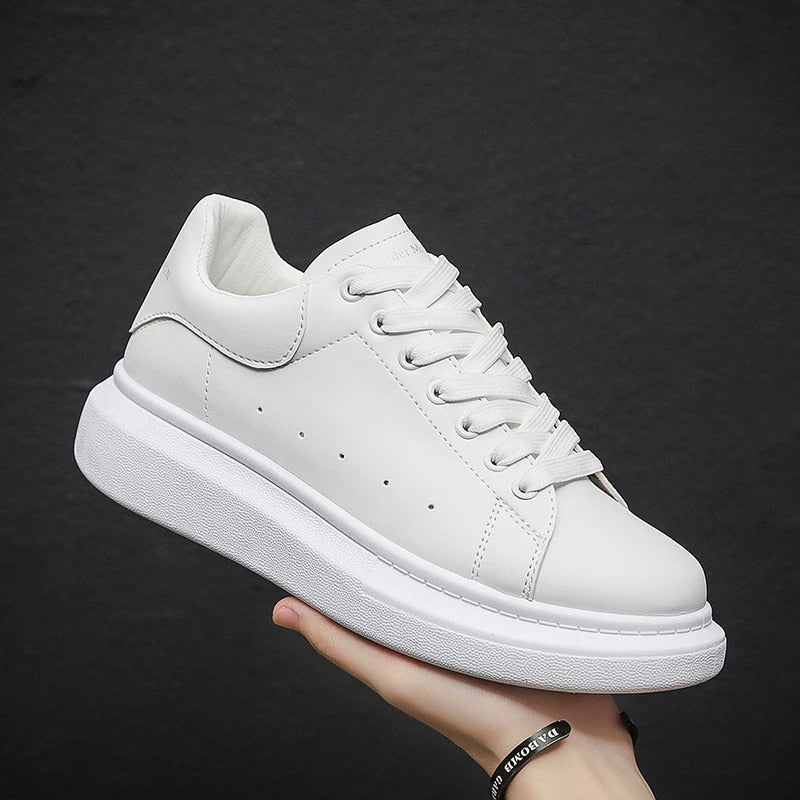Eveloria Damen Plateau Turnschuhe