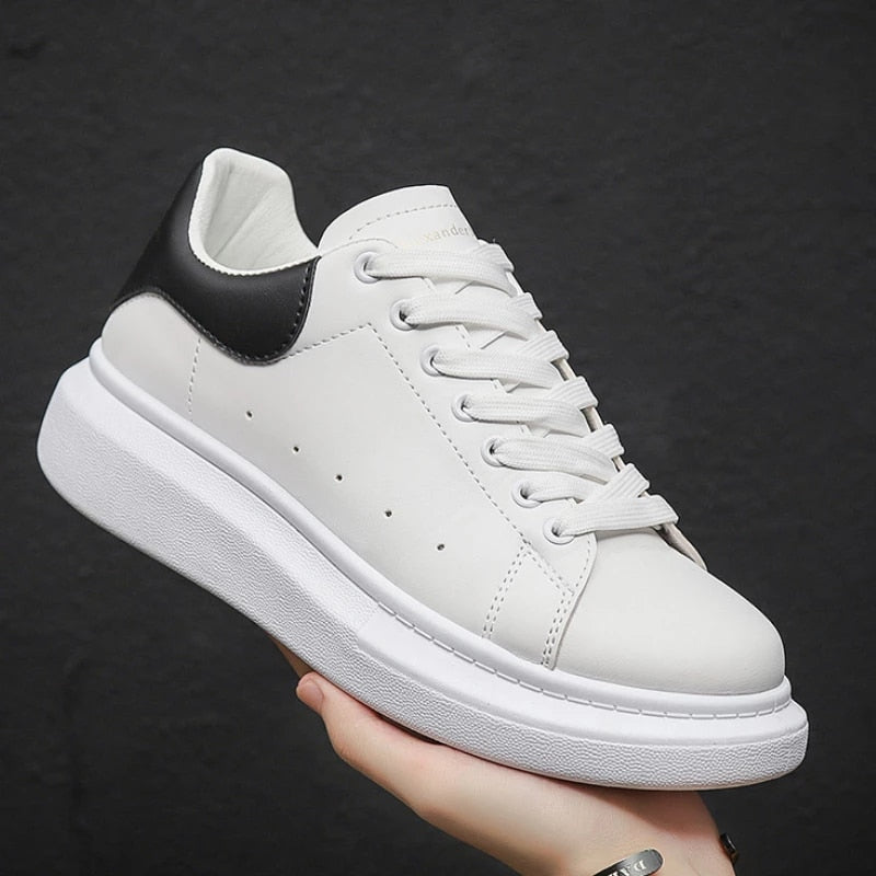 Eveloria Damen Plateau Turnschuhe
