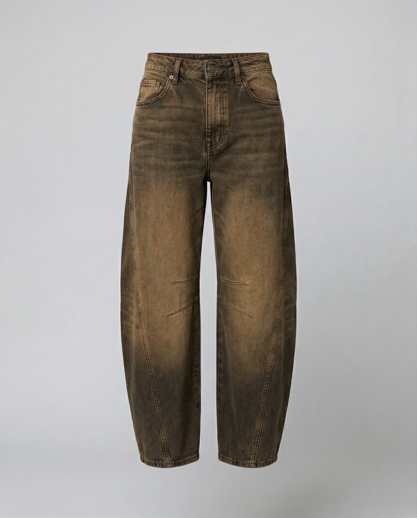 Damen Barrel Jeans Trendstil