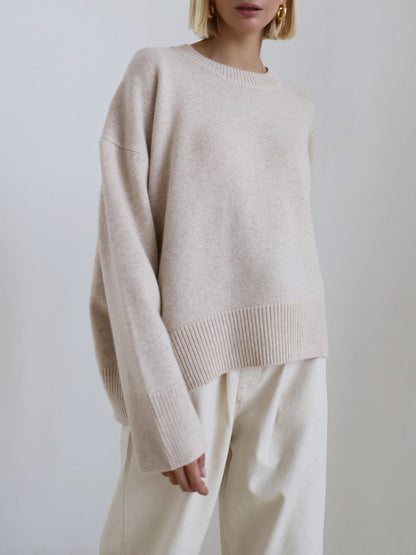 Damen Oversized Winterpullover