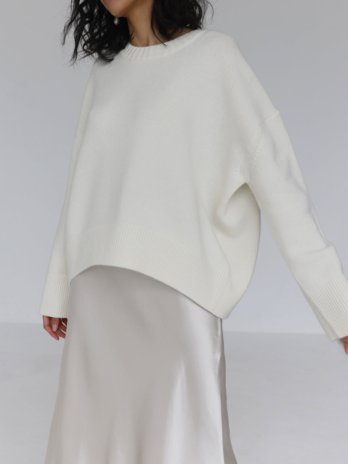 Damen Oversized Winterpullover