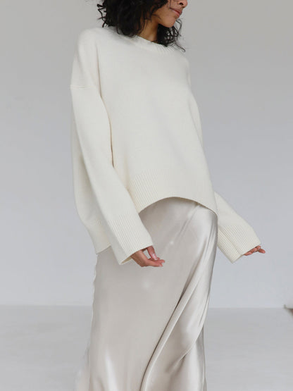 Damen Oversized Winterpullover