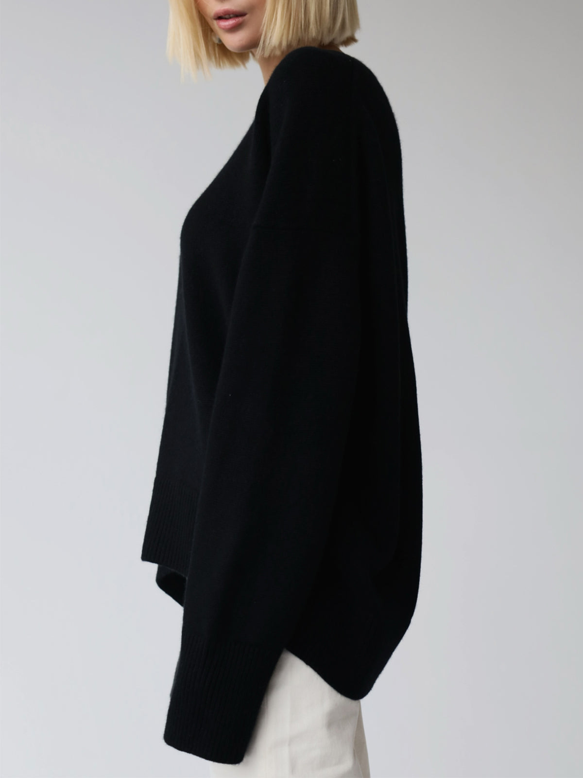 Damen Oversized Winterpullover