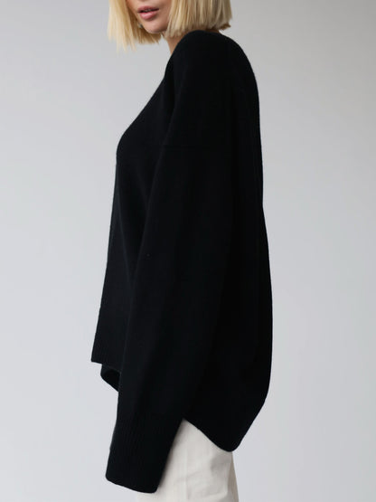 Damen Oversized Winterpullover