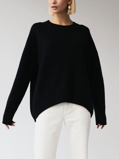 Damen Oversized Winterpullover