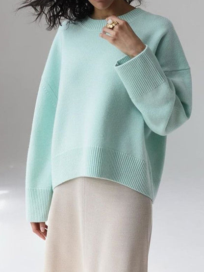 Damen Oversized Winterpullover
