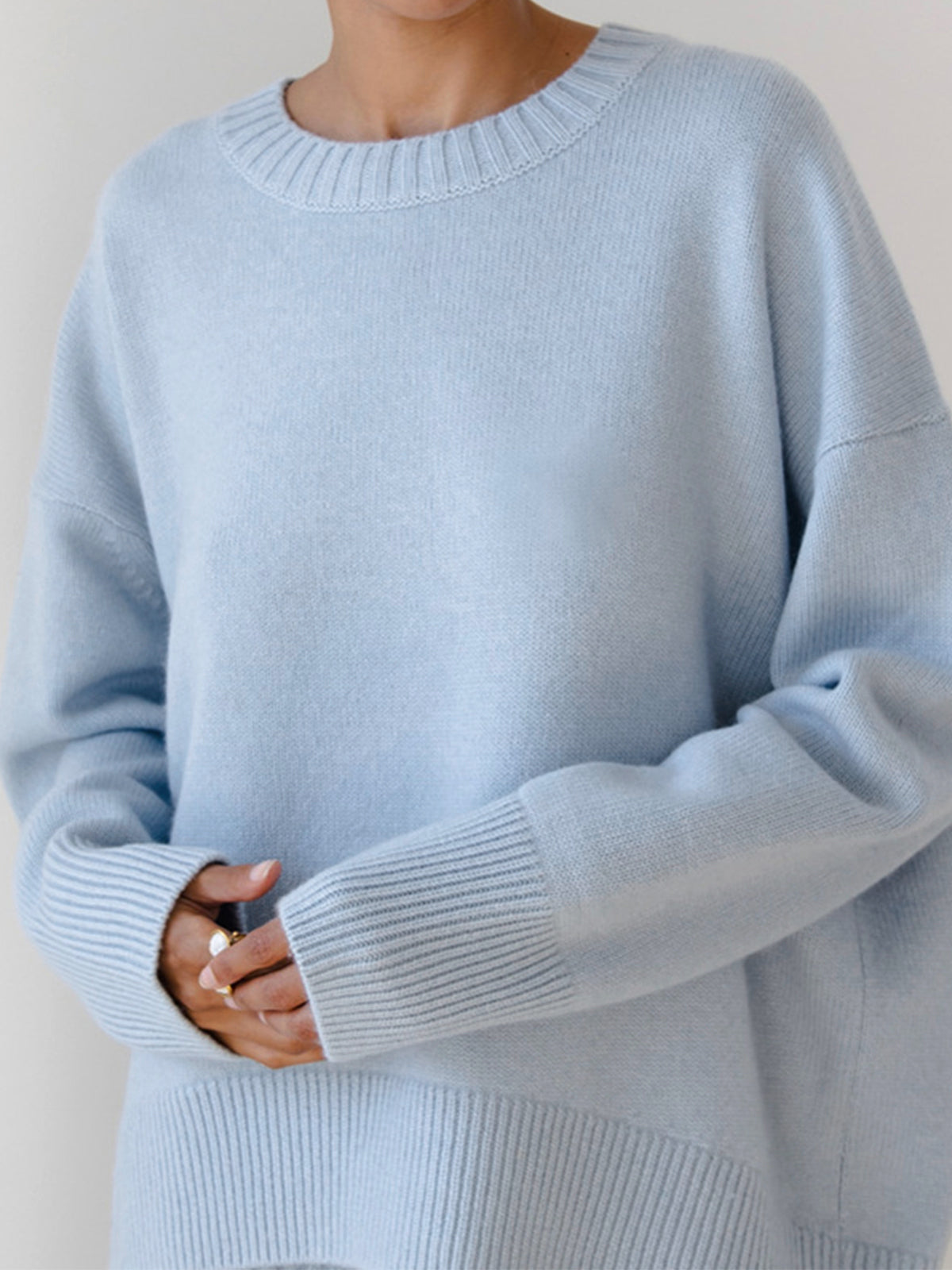Damen Oversized Winterpullover
