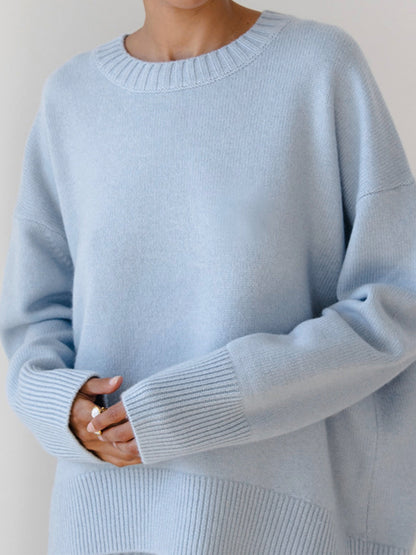 Damen Oversized Winterpullover