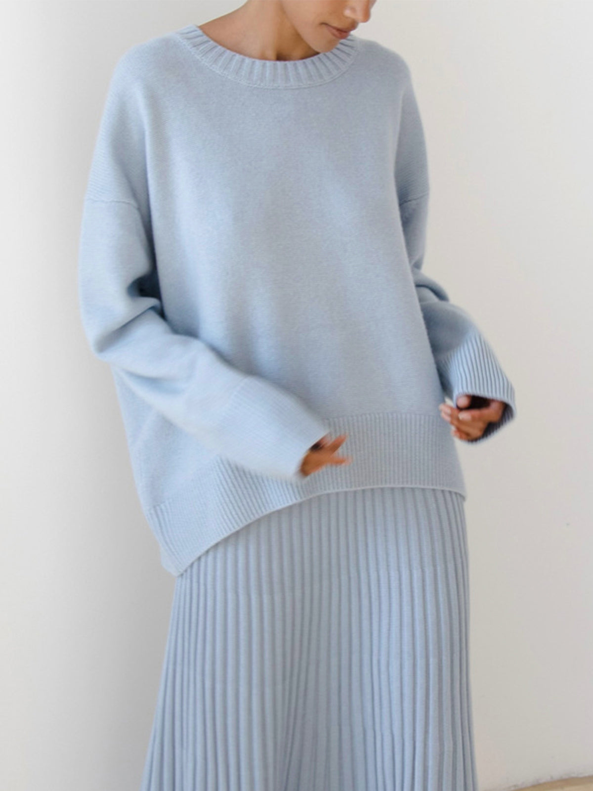 Damen Oversized Winterpullover