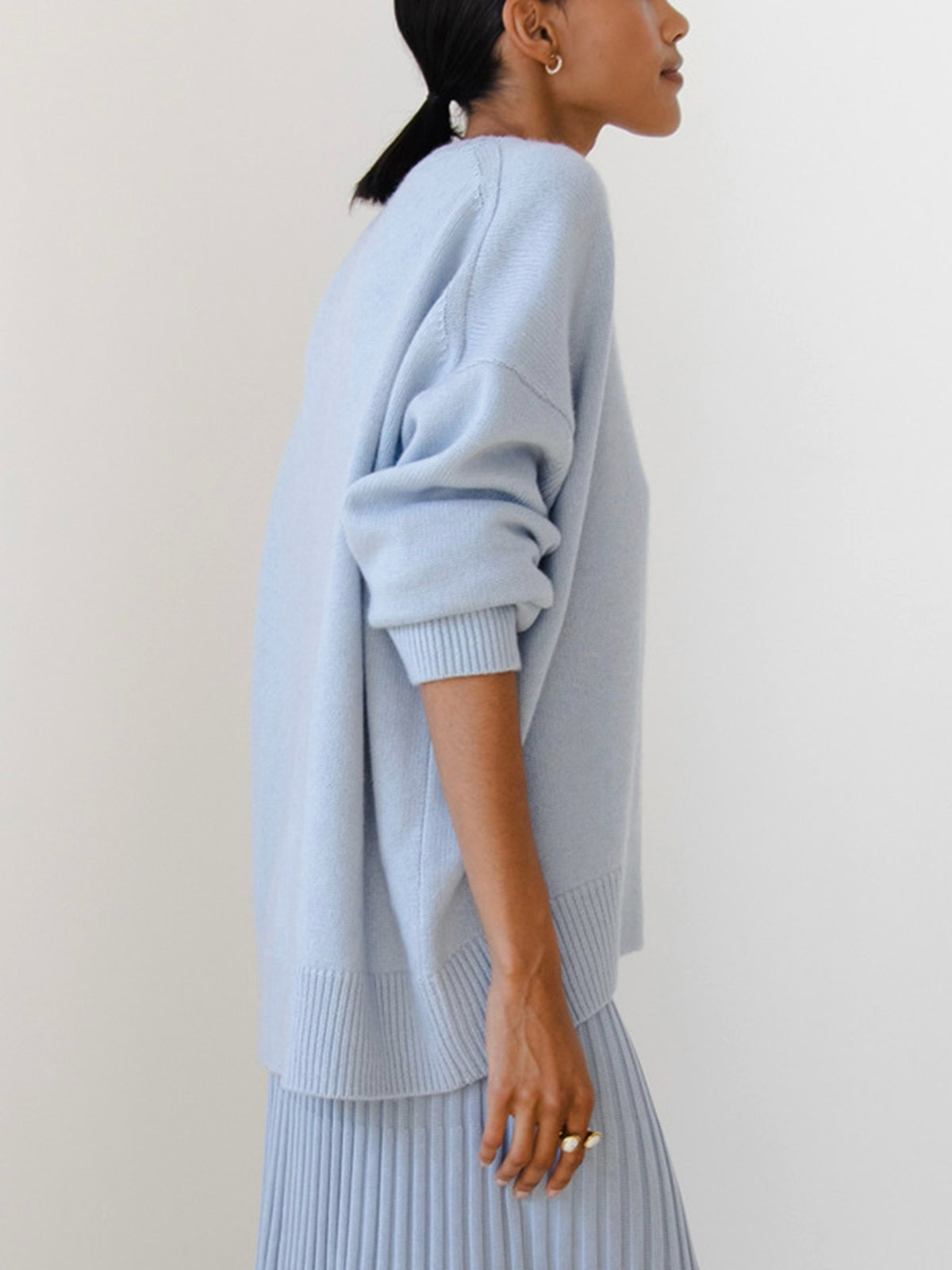 Damen Oversized Winterpullover