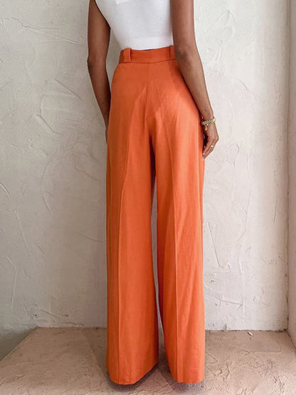 Eveloria Damen Weite Baumwollhose