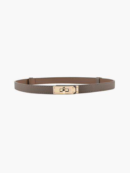 Dünner Gürtel Flexibel Damen Leder