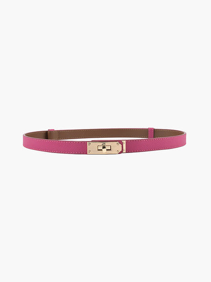 Dünner Gürtel Flexibel Damen Leder