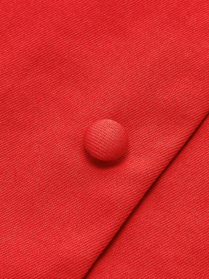 Elegantes Damen Ärmelloses Baumwollkleid