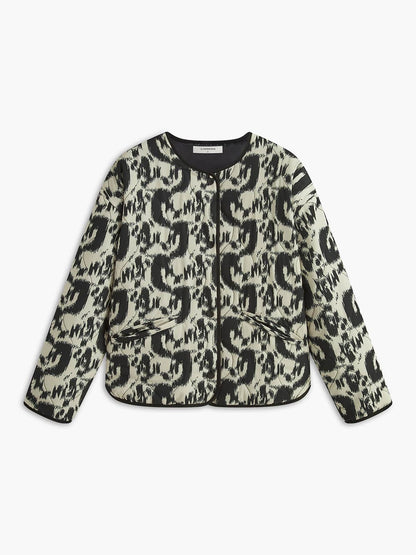 Leona Damenjacke Animal-Print