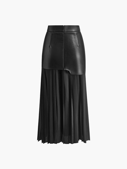 Damen Asymmetrischer Midi Rock Sommerkleid