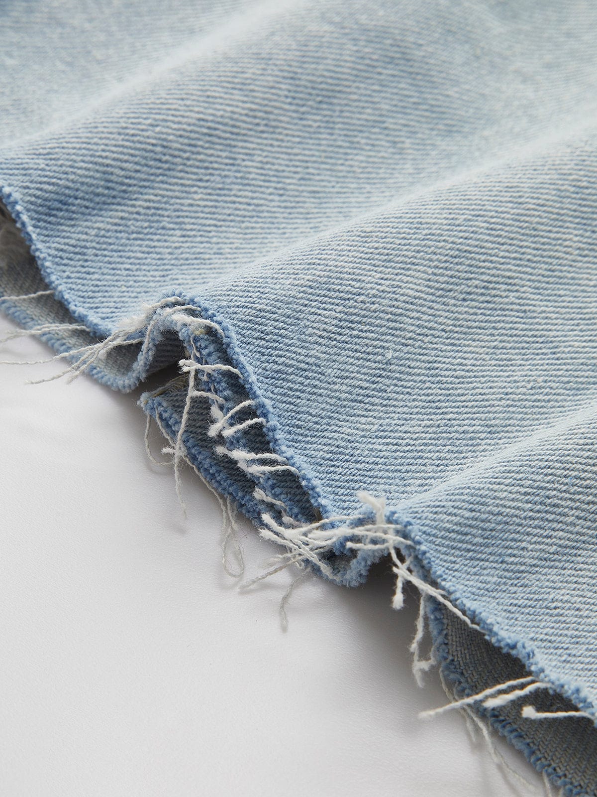 Mila Damen Cropped Jeansjacke Lässig Blau