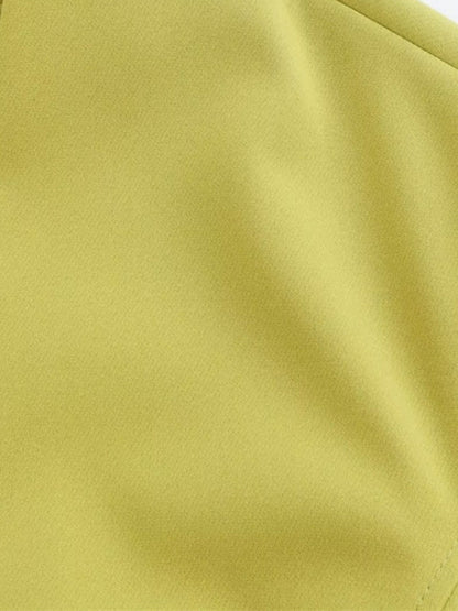 Damen Blazer V-Ausschnitt mit schmalem Gürtel