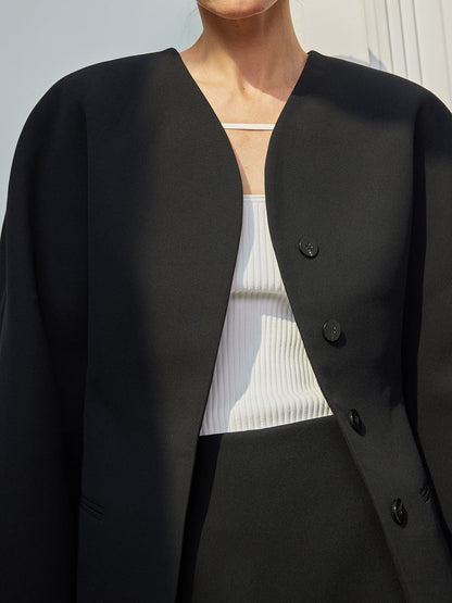 Damen Blazer Elegantes Design Knöpfe