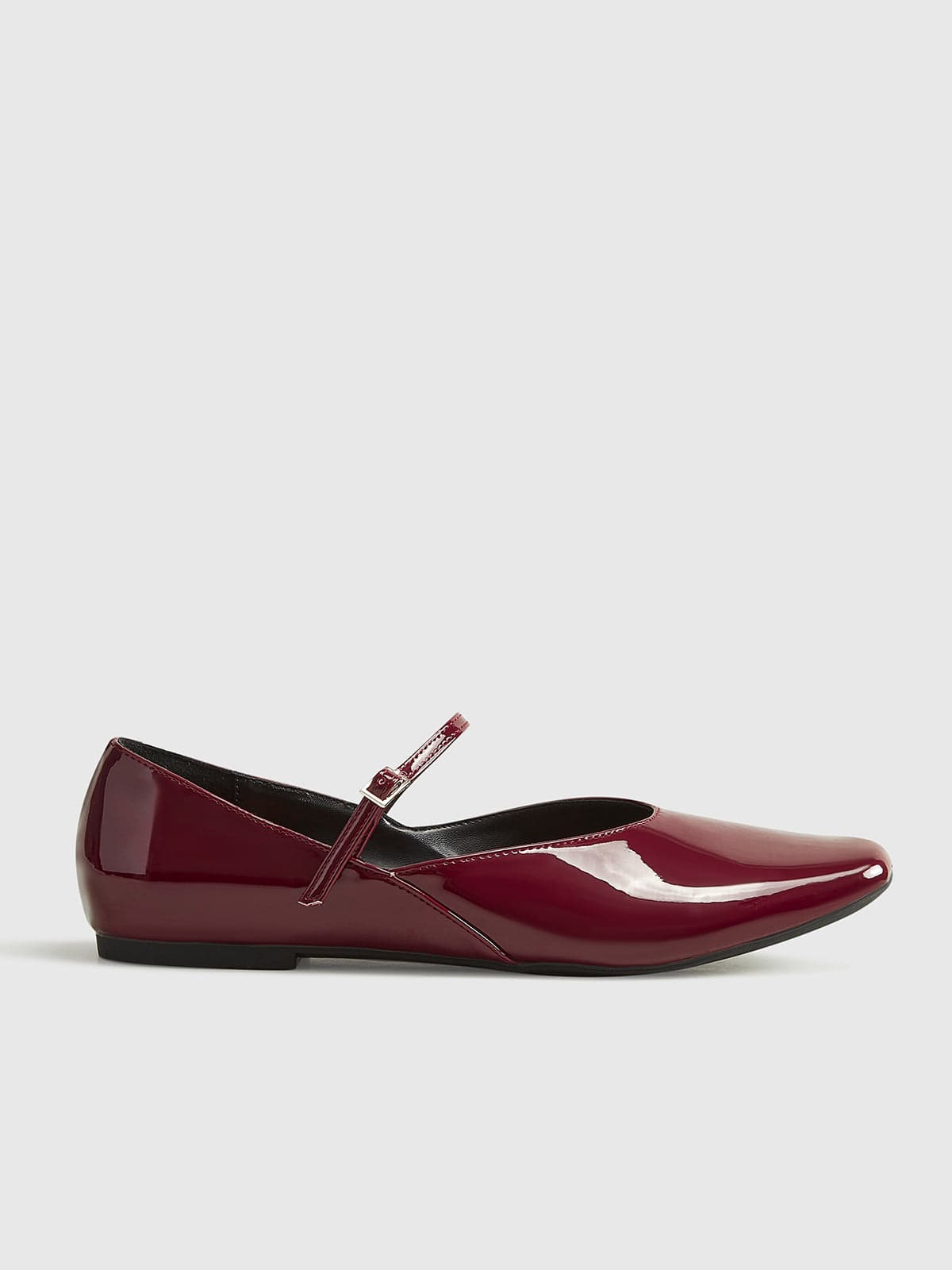 Amélie Damen Ballerinas Lackleder Bordeaux
