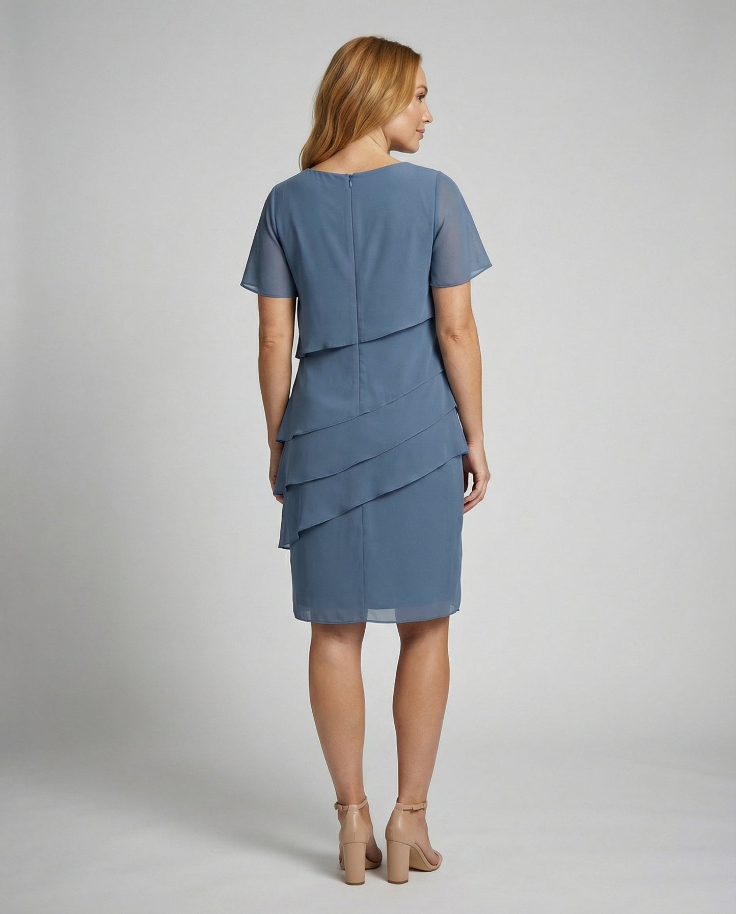 Elegantes Damenkleid Schlankmachend