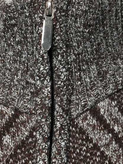 Eveloria Herren Strickjacke Gestrickt