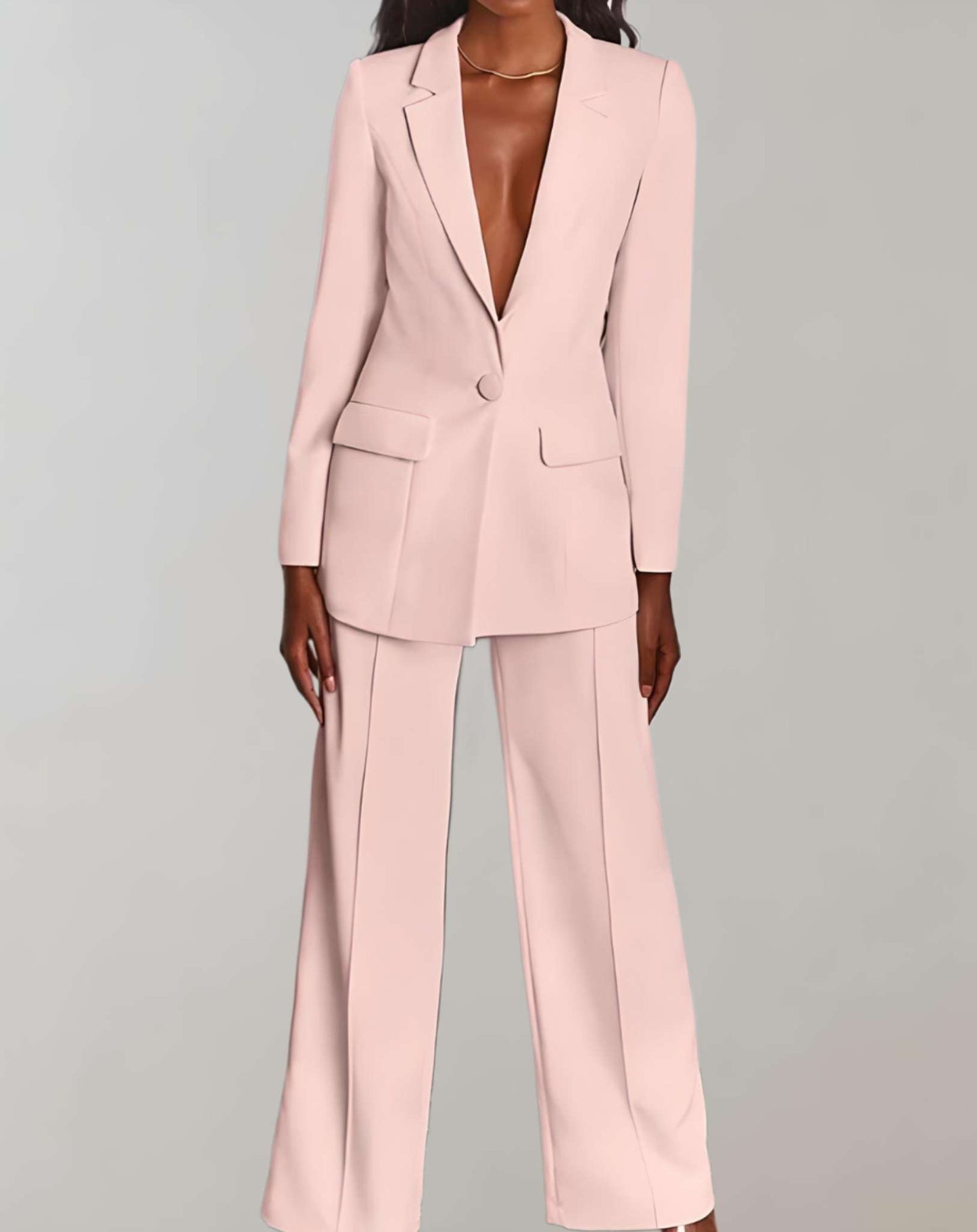Damen Business-Jackett 2-teiliges Set