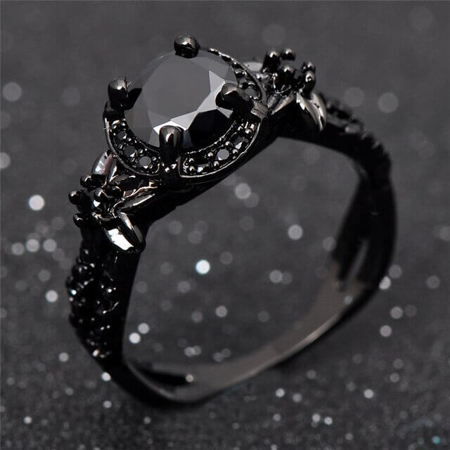 Damen Ring Zirkonia Edelsteine Silber