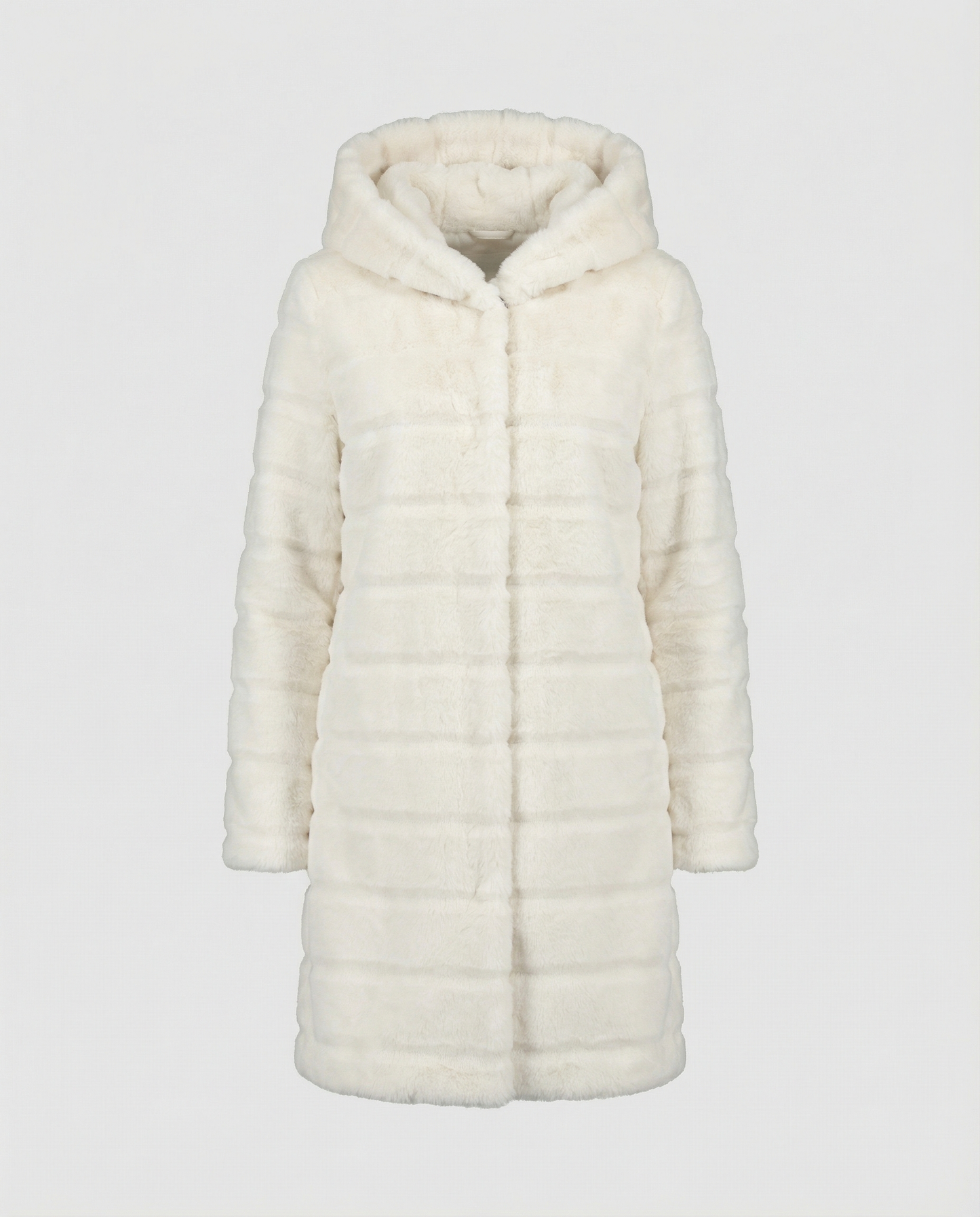 Damen Fleece Winterjacke Elegantes Design