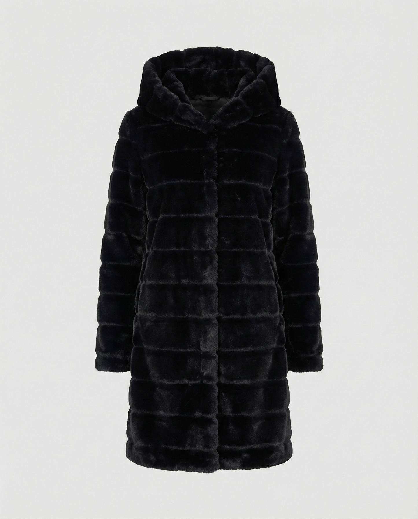 Damen Fleece Winterjacke Elegantes Design