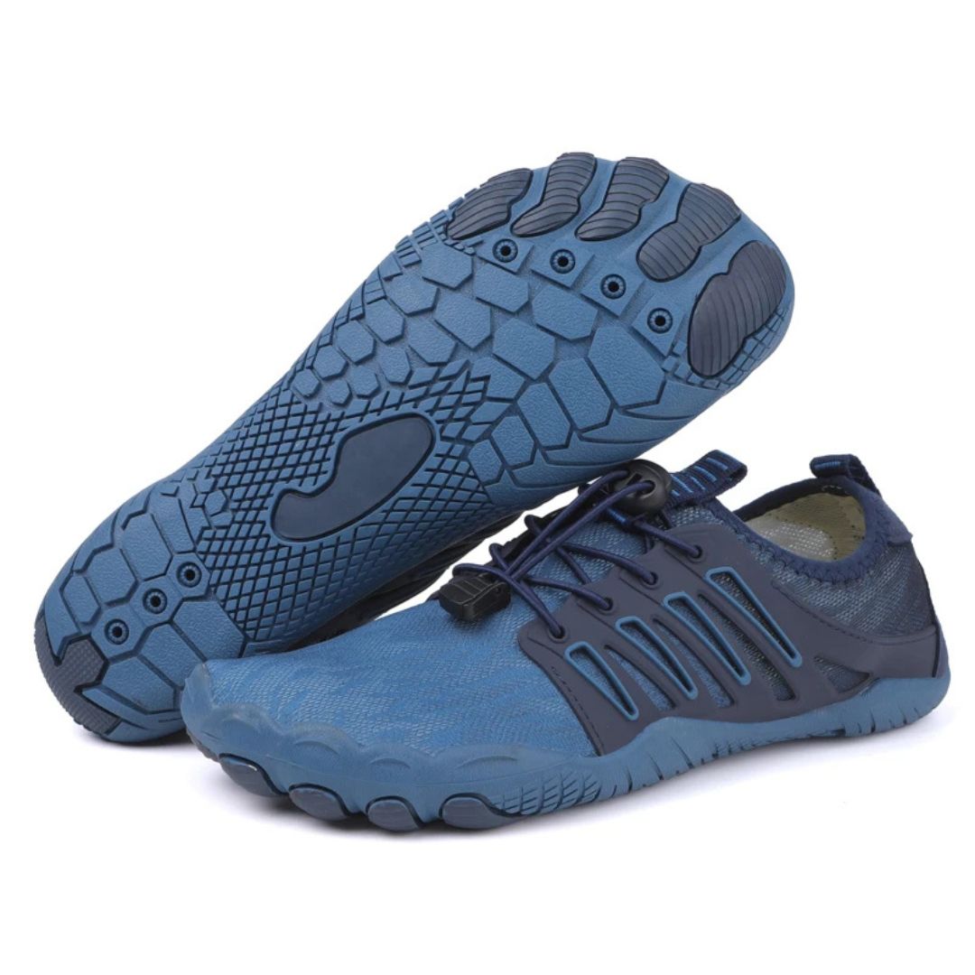 Herren Barfuß-Wanderschuhe Atmungsaktives Mesh Leicht
