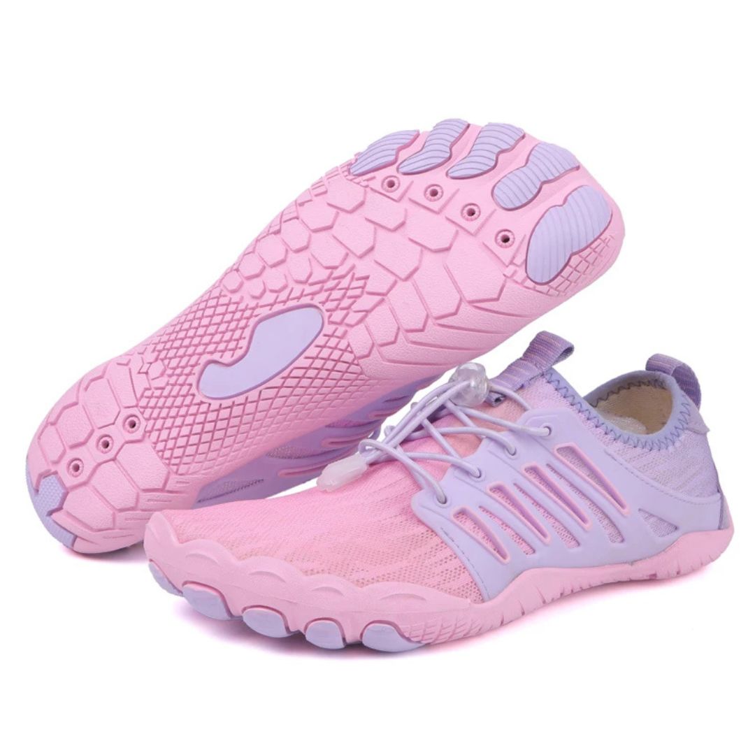 Herren Barfuß-Wanderschuhe Atmungsaktives Mesh Leicht