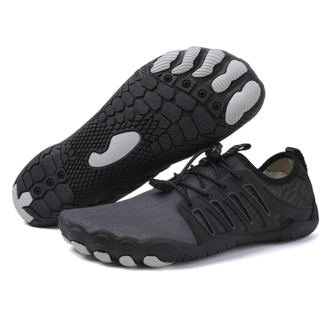 Herren Barfuß-Wanderschuhe Atmungsaktives Mesh Leicht