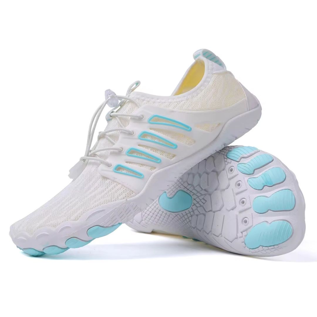 Herren Barfuß-Wanderschuhe Atmungsaktives Mesh Leicht