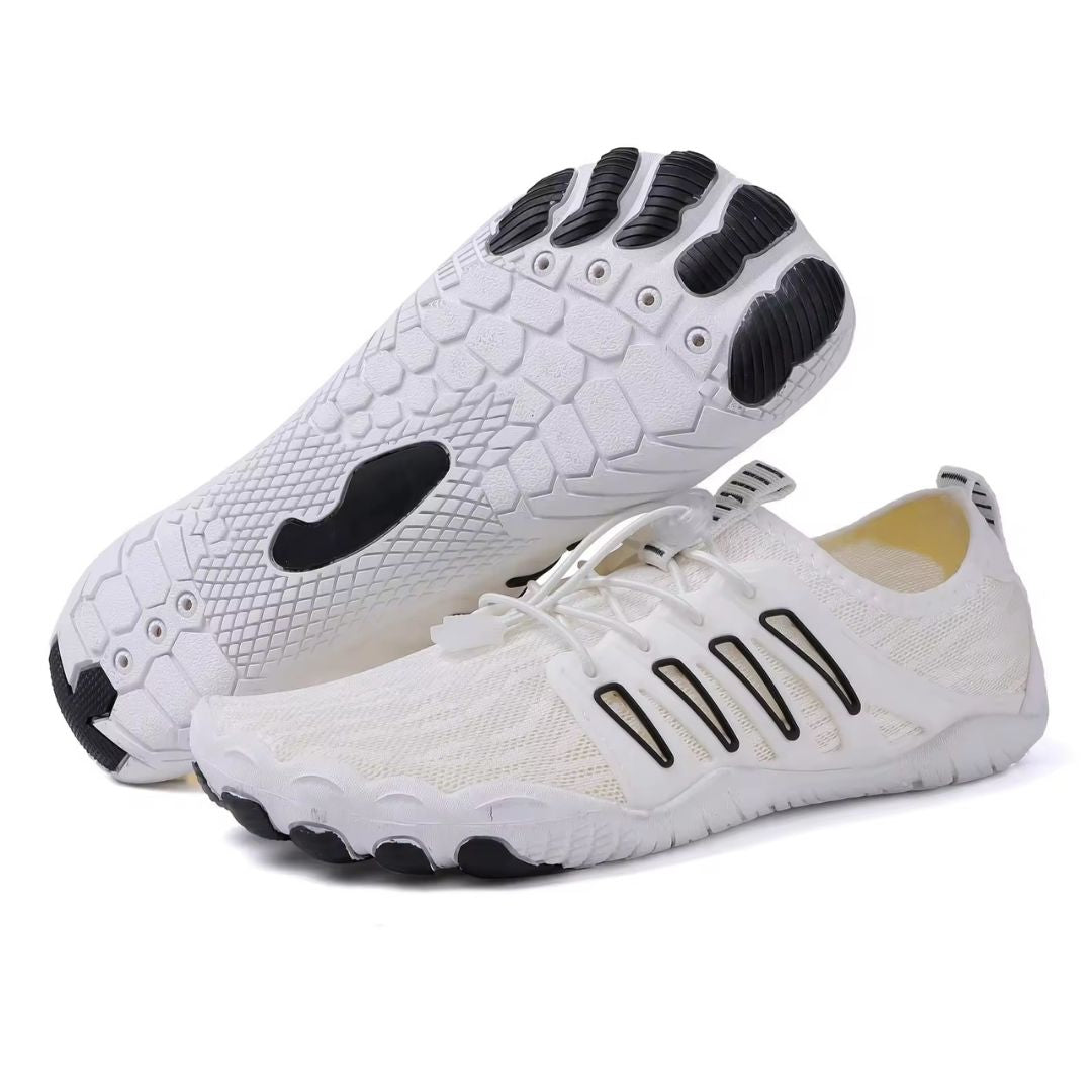 Herren Barfuß-Wanderschuhe Atmungsaktives Mesh Leicht