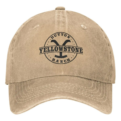 Unisex Baseballkappe Gewaschen Schwarz - Eveloria