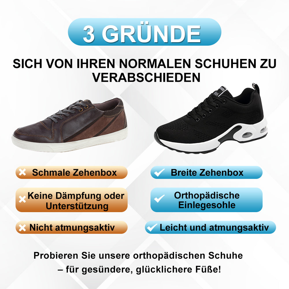 Damen Ergonomische Sneaker Leicht
